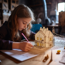 Sleek 3D Printing Pen - Easy-to-Hold, Adjustable Temperature for ABS & PLA Filaments - Unleash Your Creativity