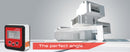 Digital Angle Gauge Inclinometer, Measure 0-180 Degree Four Sides, Magnetic Attachment, Measure in Regular or Relative Modes