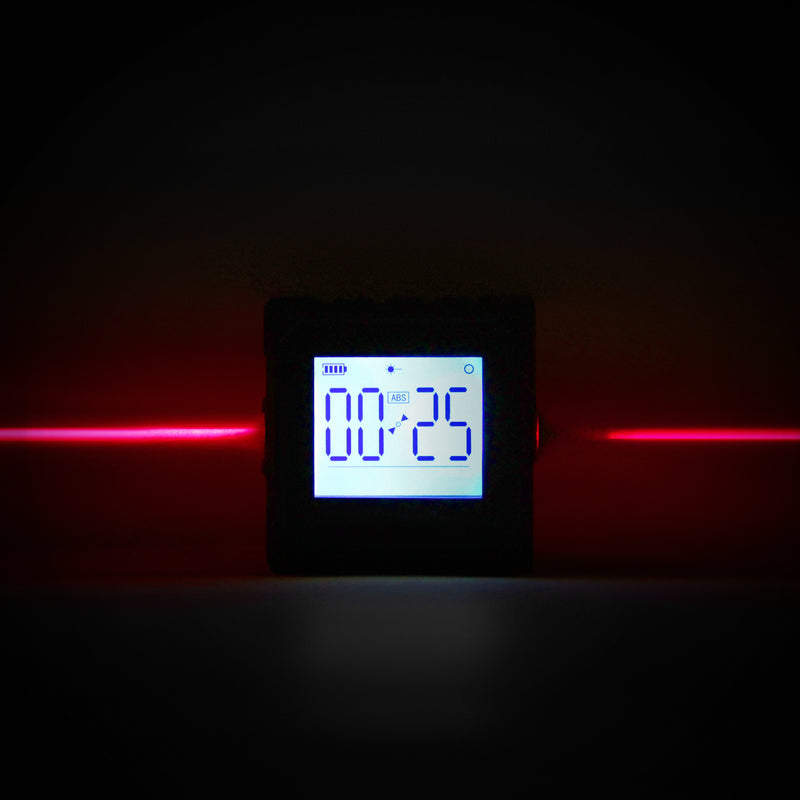 Digital Display Laser Angle Finder 2 in 1 Laser Level and Digital Angle Finder - Combine line Laser Leveler and Digital Angle Gauge into one - Large LCD Screen with backlighting