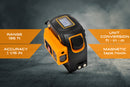 HISS laser Tape Measure Two-In-One Digital Distance Measure 196ft